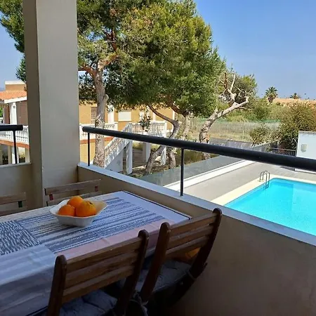 Amplio Duplex En La Playa Con Piscina * Almarda