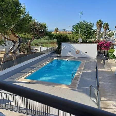 Amplio Duplex En La Playa Con Piscina Apartment Almarda